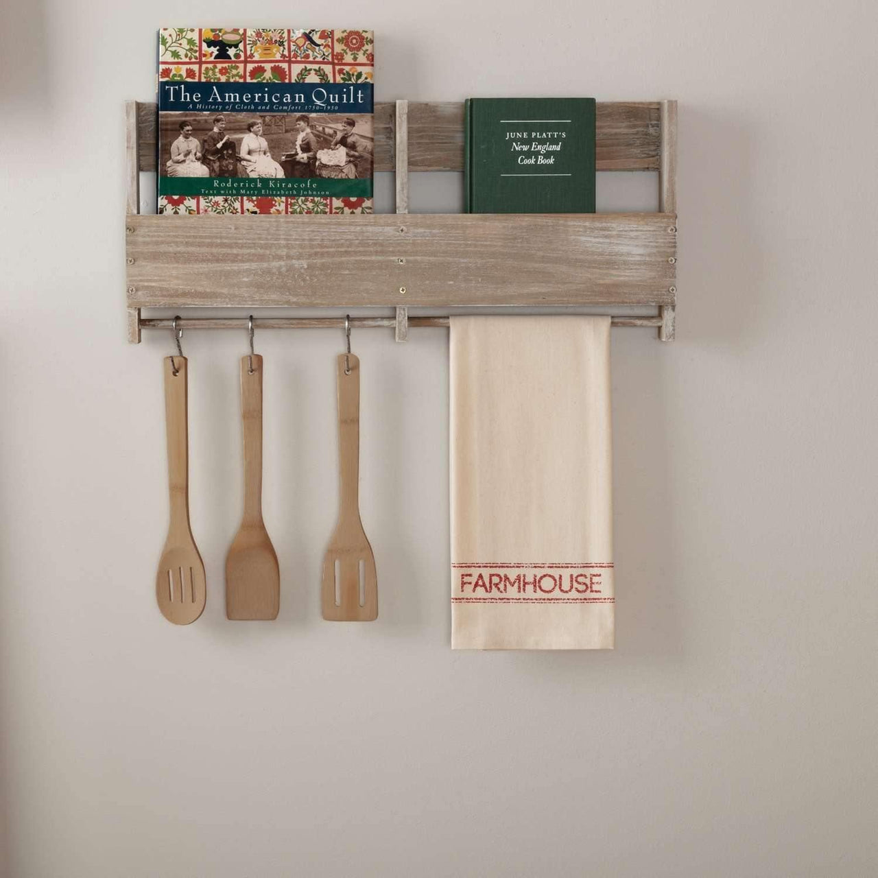 Sawyer Mill Red Farmhouse Muslin Unbleached Natural Tea Towel 19x28 VHC Brands - The Fox Decor