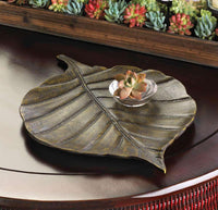 Thumbnail for Avery Leaf Decorative Tray - The Fox Decor