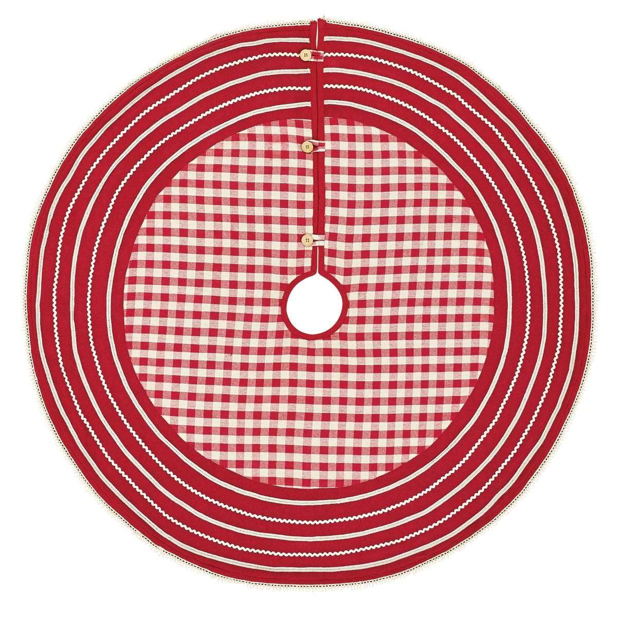 Gretchen Christmas Tree Skirt 48 VHC Brands - The Fox Decor