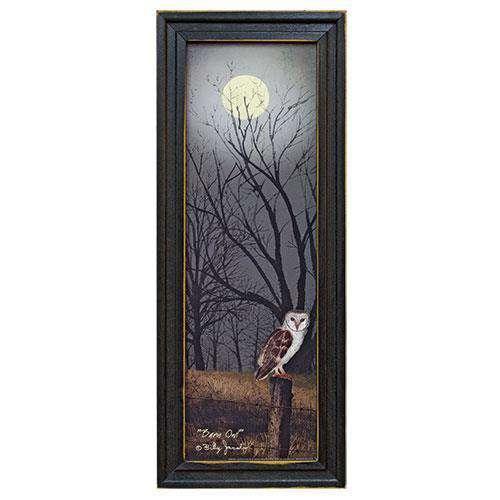 Barn Owl Framed Print - The Fox Decor