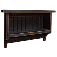Thumbnail for Beadboard Nail Rack Rustic Shelves & Storage CWI+ 