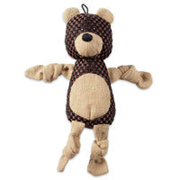 Thumbnail for Bear With Squeaker Burlap Pet Toy