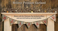 Believe Pennant Garland, 45