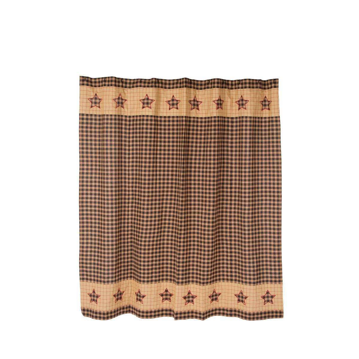 Bingham Star Shower Curtain 72