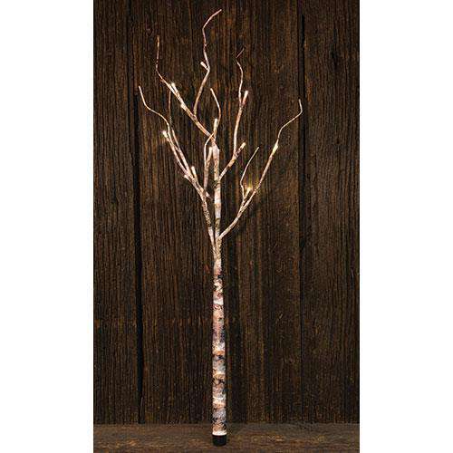 Birch Wrapped Branch, 27" Lighted Branches CWI+ 