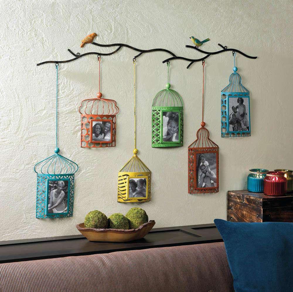 Birdcage Photo Frame Decor Accent Plus 