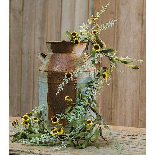 Bird's Eye Daisy Garland, 4ft, Yellow - The Fox Decor