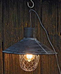 Thumbnail for Black Metal Lamp w/ Wire Lamps/Shades/Supplies CWI+ 