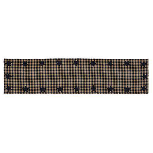 Black Star Woven Runner, 72" Tabletop CWI+ 