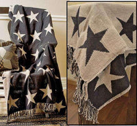 Black Star Woven Throw - The Fox Decor