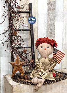Black Wood Ladder - 24" - The Fox Decor