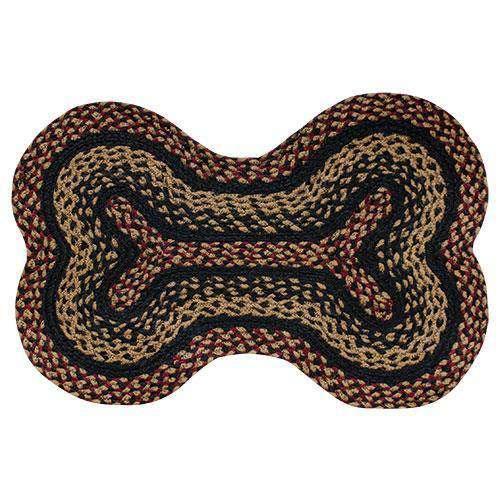 Blackberry Dog Bone Rug - The Fox Decor