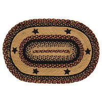 Thumbnail for Blackberry Star Oval Rug, 3x5 Rugs CWI+ 
