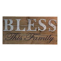 Thumbnail for Bless This Family Sign Pictures & Signs CWI+ 