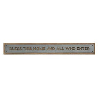 *Bless This Home Metal Sign - The Fox Decor