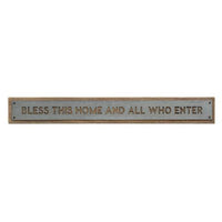 Thumbnail for *Bless This Home Metal Sign Farmhouse Decor CWI+ 