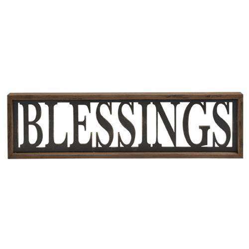 Blessings Framed Sign Pictures & Signs CWI+ 
