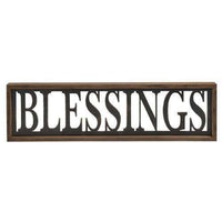 Thumbnail for Blessings Framed Sign Pictures & Signs CWI+ 