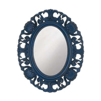 Thumbnail for Blue Scallop Wall Mirror - The Fox Decor