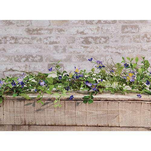 Blue Violet Garland, 4ft - The Fox Decor