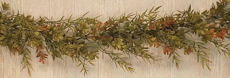 Boxwood Dill Leaves Garland - The Fox Decor