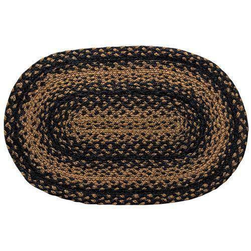 Braided Ebony Chair Pad, Coaster, Trivet & Placemat - The Fox Decor