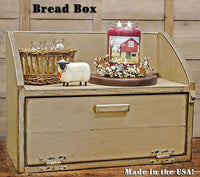 Thumbnail for Bread Box w/Shelf Kitchen Decor CWI+ 