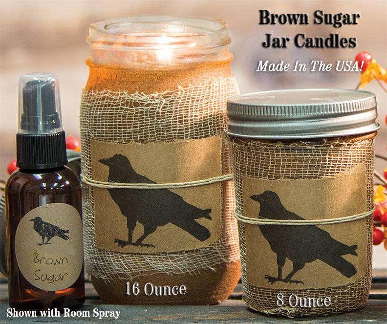 Brown Sugar Jar Candle, 16oz - The Fox Decor