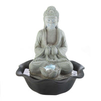 Thumbnail for Buddha On Lotus Tabletop Fountain - The Fox Decor