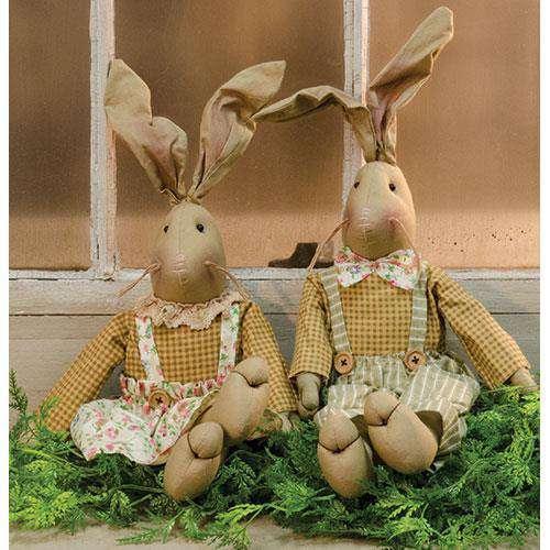 Bunny Doll, Asst. - The Fox Decor