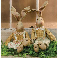 Bunny Doll, Asst. - The Fox Decor