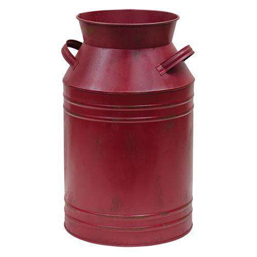 Burgundy Milk Can - 13" HS Containers CWI+ 