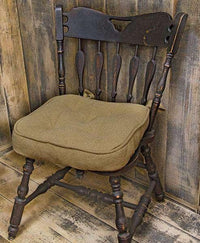 Thumbnail for *Burlap Chair Pad - The Fox Decor