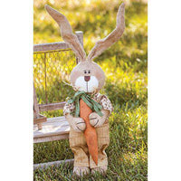 Thumbnail for Burlap Overall Bunny Easter CWI+ 