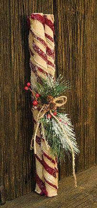 Thumbnail for Burlap Peppermint Sticks Tabletop & Decor CWI+ 