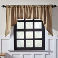 Thumbnail for Burlap Swag Primitive Curtain - The Fox Decor