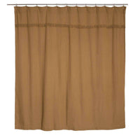 Thumbnail for Burlap Vintage/Antique/Natural Shower Curtain 72