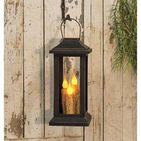 Thumbnail for Burnt Ivory Three Taper Lantern, 10 inch - The Fox Decor