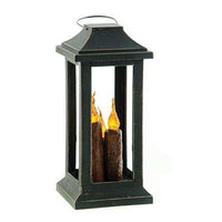 Thumbnail for Burnt Mustard Three Taper Lantern, 10 inch - The Fox Decor