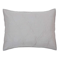 Harbour Grey Standard Sham 21x27 VHC Brands - The Fox Decor