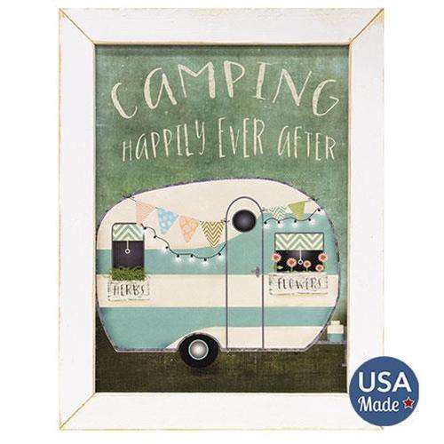 Camping Happily Ever After Framed Print General CWI+ 