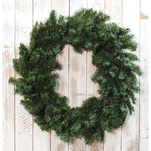 Canadian Pine Wreath, 30" Artificial Trees & Greenery CWI+ 