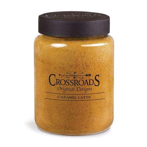 Caramel Latte Jar Candle, 26oz Classic Jar Candles CWI+ 