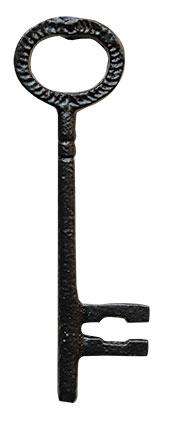 Cast Iron Skeleton Key 5" - The Fox Decor