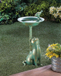 Thumbnail for Cat Bird Bath - The Fox Decor