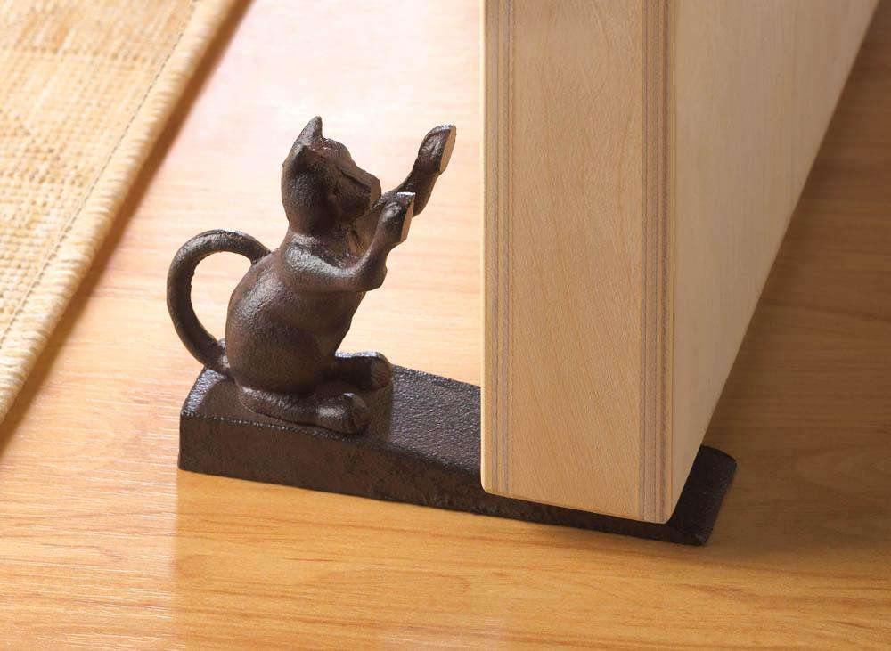 Cat Scratching Door Stopper - The Fox Decor