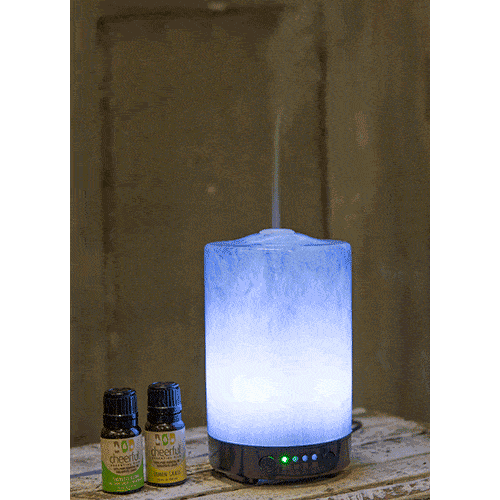 Charcoal Ultrasonic Oil Diffuser - The Fox Decor