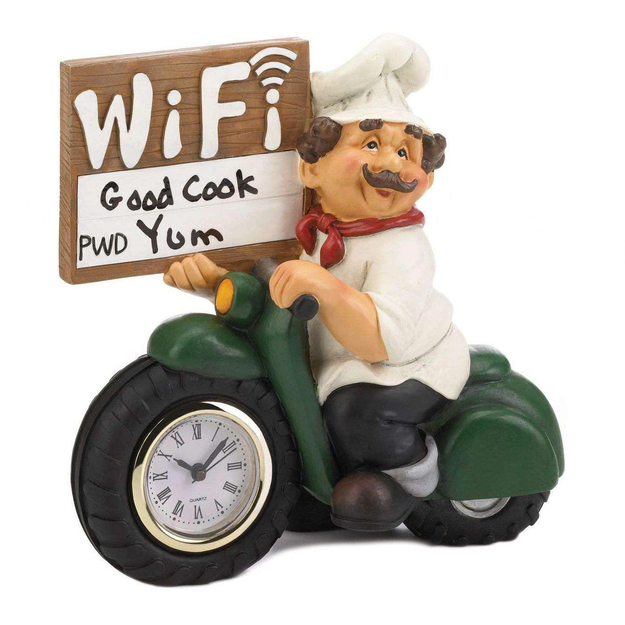 Chef Wifi Sign Clock - The Fox Decor