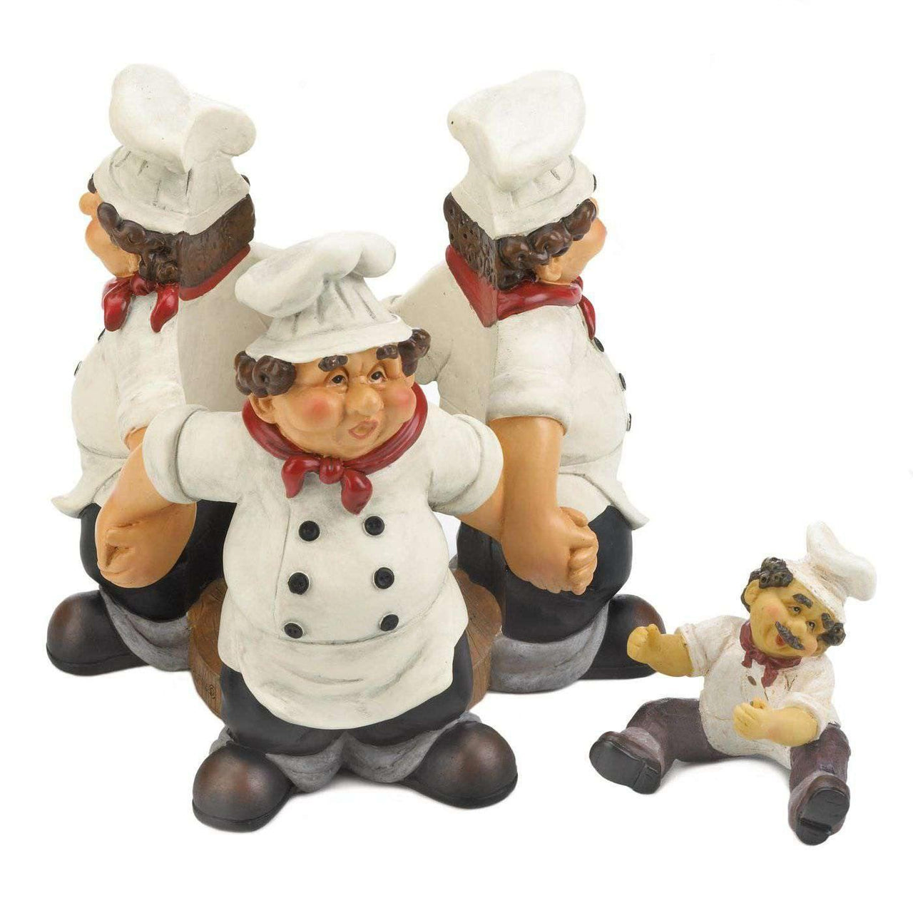 Chef Wine Bottle Holder - The Fox Decor