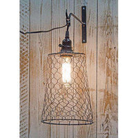 Thumbnail for Chicken Wire Pendant w/Light Fixture Lamps/Shades/Supplies CWI+ 